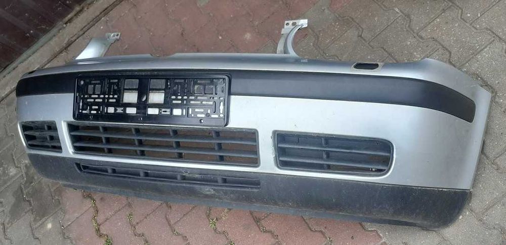Zderzak przód przedni Vw Golf mk4 IV iv LA7W srebrny pod spryskiwacze