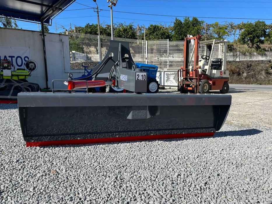 Rodo/Pá niveladora Hidráulica Reforçada 2.10m NOVO