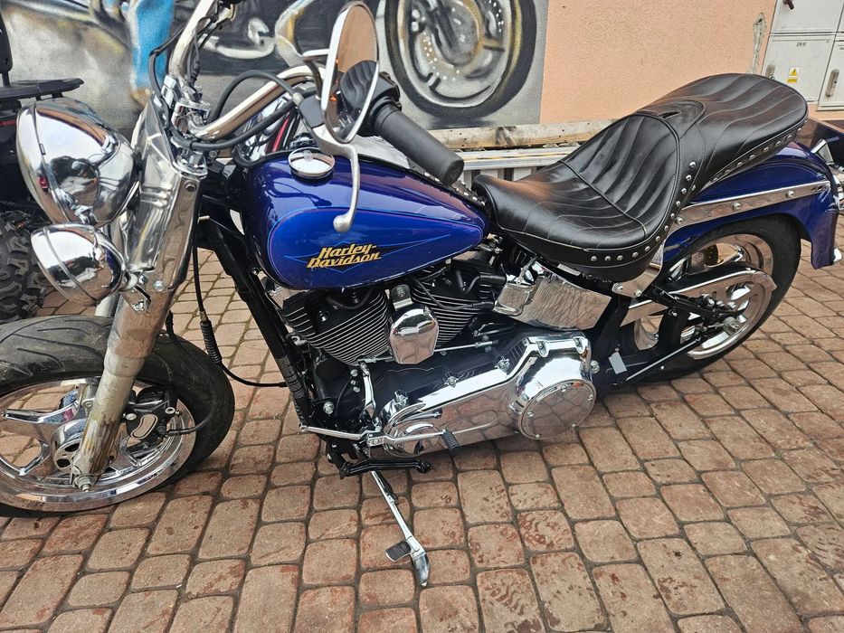 Harley-Davidson Softail Heritage Classic FXST Softail Dyna Super Glide Glide Road King  Haritage Dyna Evo