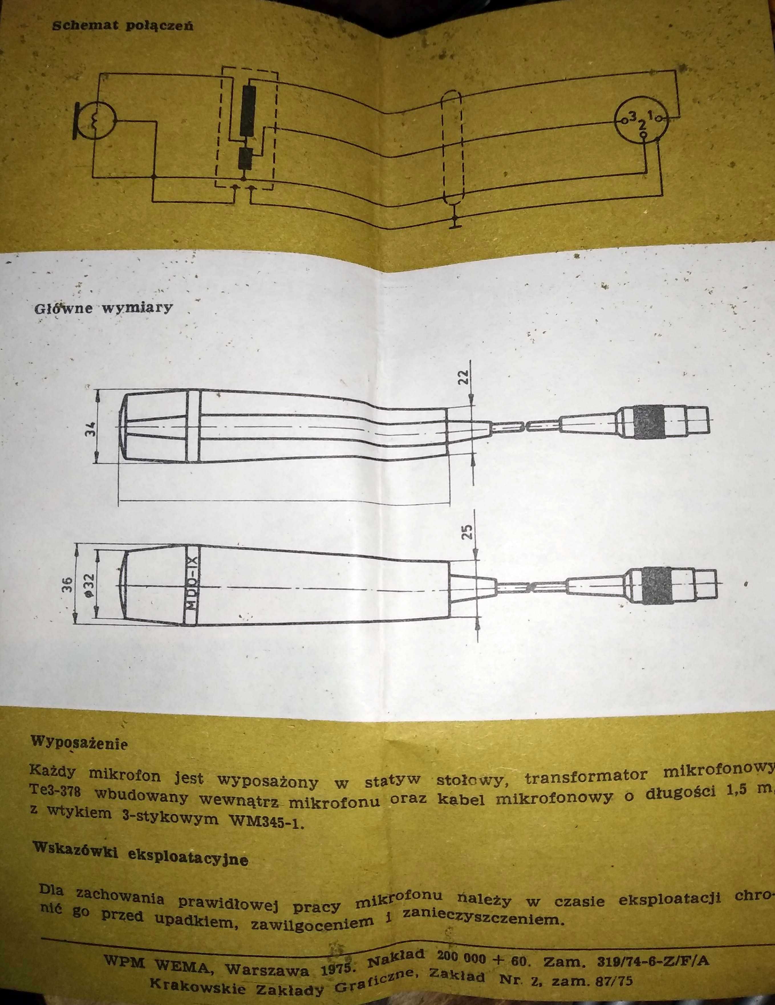 Mikrofon cewkowy Tonsil