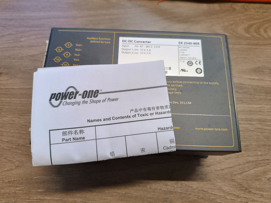 Przetwornica Power One DC/DC