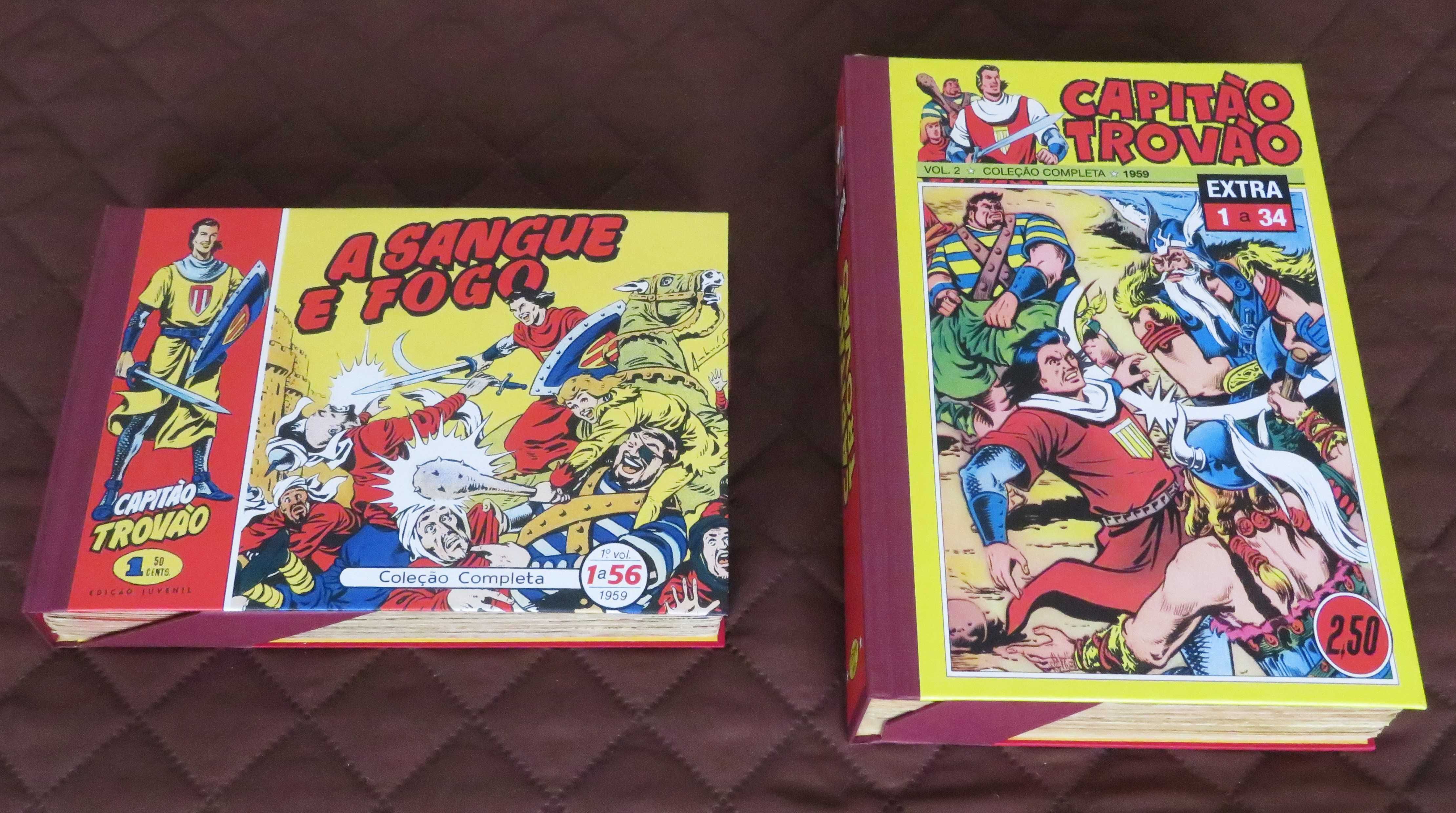 Capitão TROVÃO - Capas para guardar a coleção ( EXCLUSIVO)