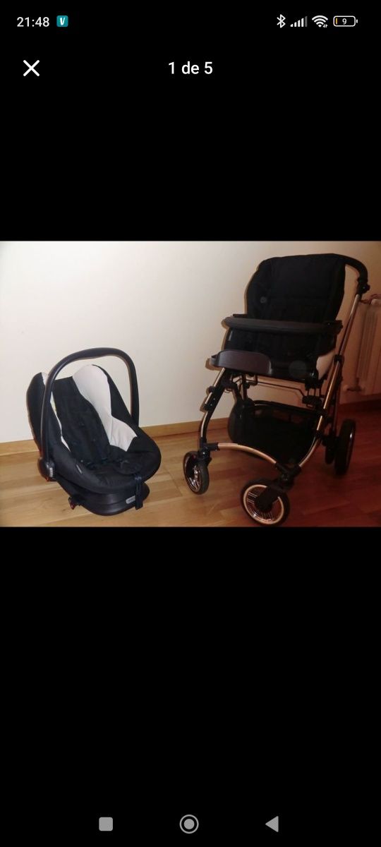 Carrinho duo Bebecar