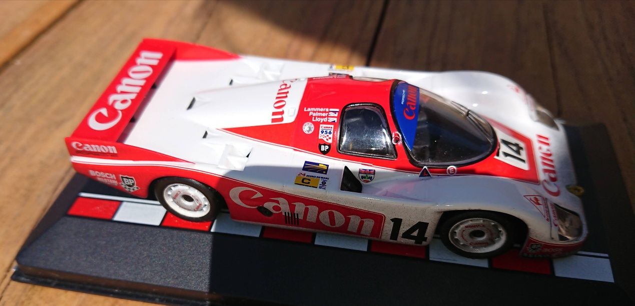 Miniatura Porsche 956,  epoca 1983 24 le mans