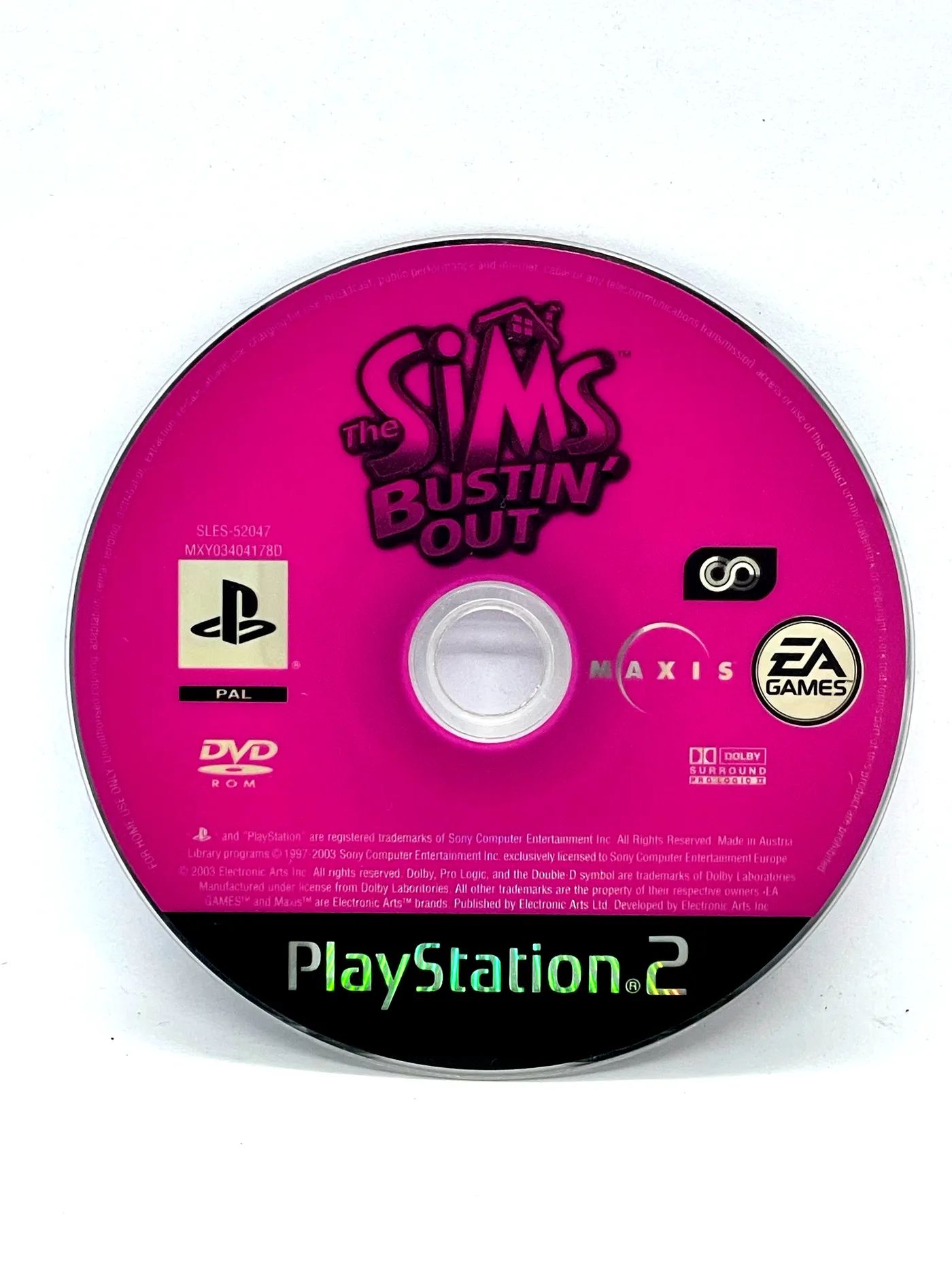 The Sims Bustin' Out PS2 (sama gra) Po Angielsku