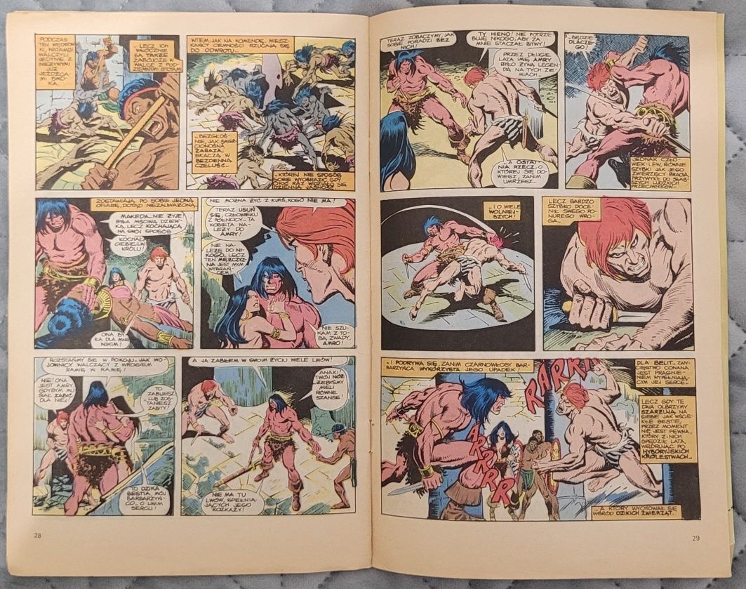 Komiks Conan Barbarzyńca 1/1993