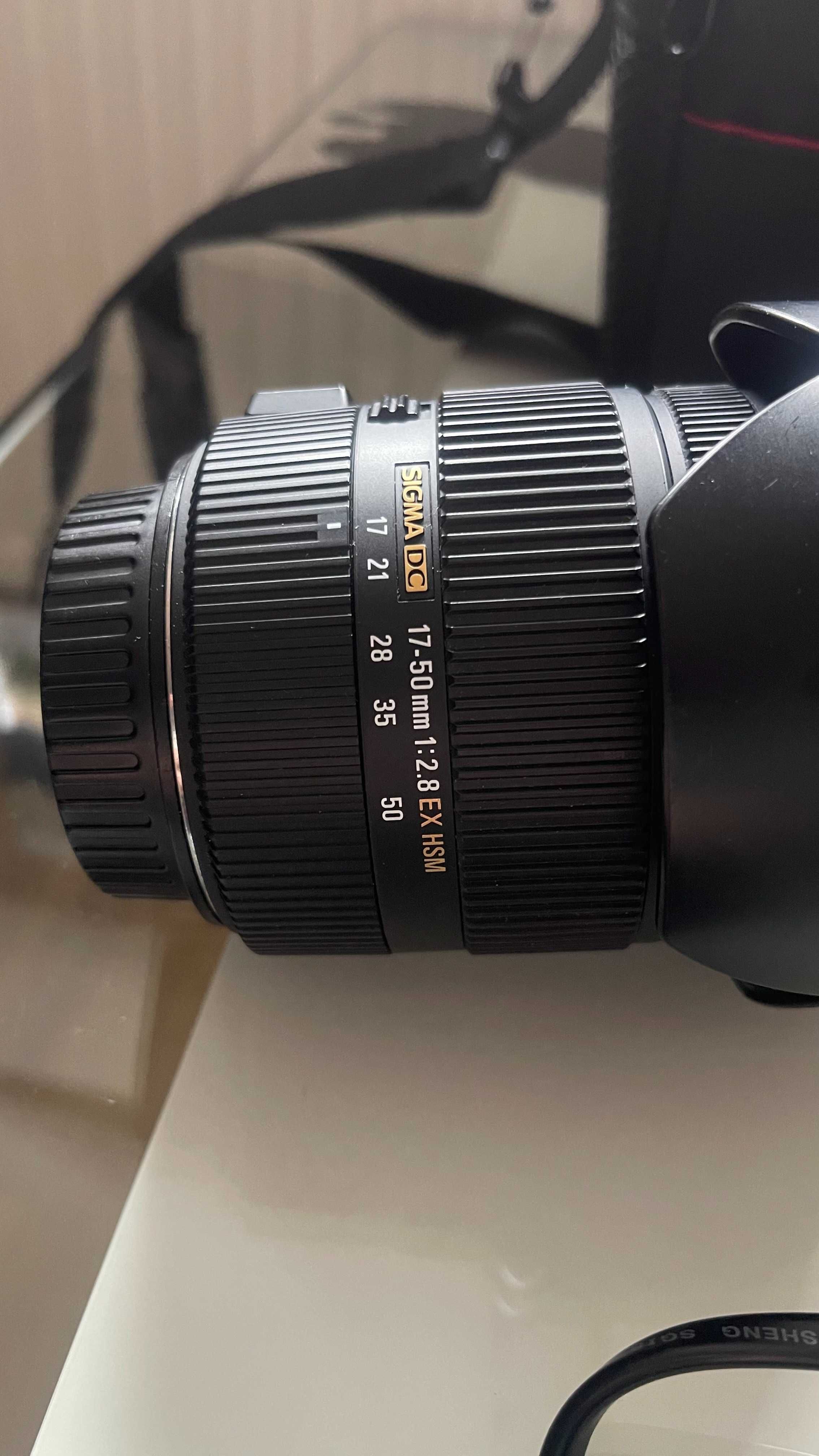 Canon EOS 700D + Sigma 17-50mm f/2.8 + Dodatki–Zestaw Gotowy do Zdjęć