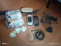 2psp com jogos e acessórios