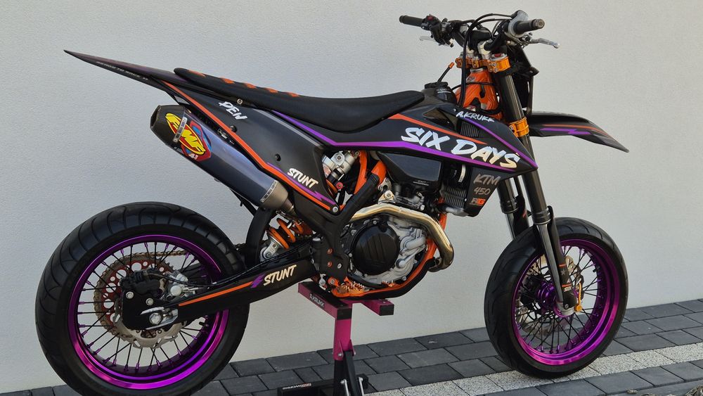 KTM EXC 450 SIX DAYS 2020r (supermoto sm super moto sixdays excf 500)