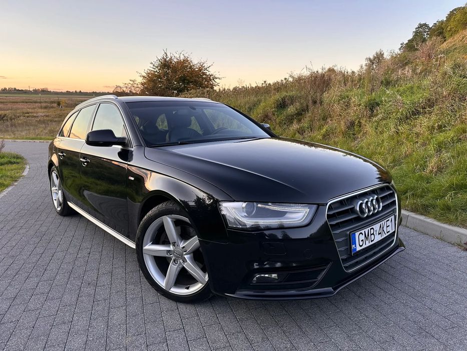 Audi A4 2.0 tdi Lift / S-line / Ledy / Bi-xenon / Nawigacja / Pełny serwis
