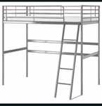 Ikea swarta 97/298 łóżko piętrowe