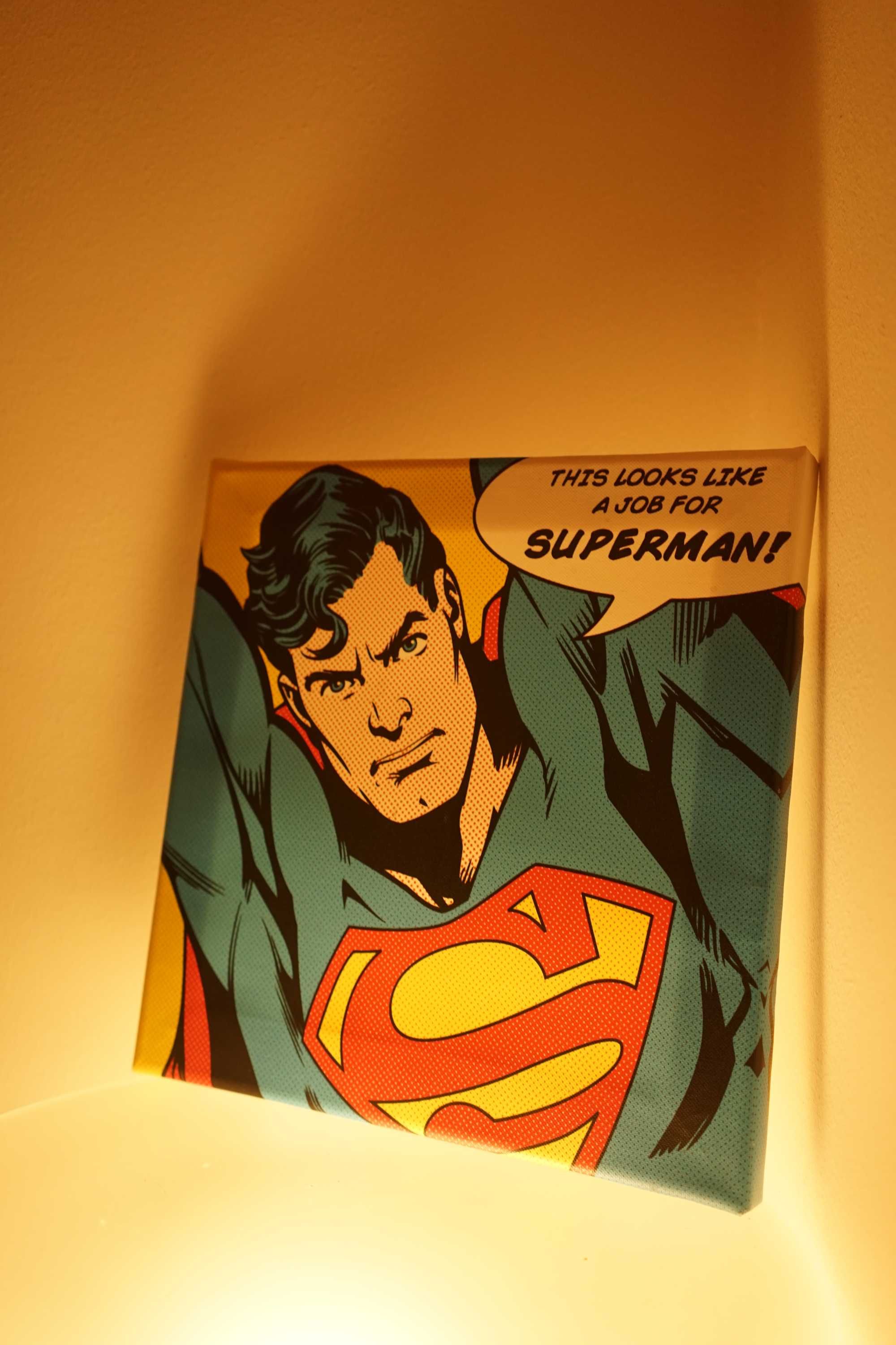 obrazek/grafika superman wymiary 24,5x24,5