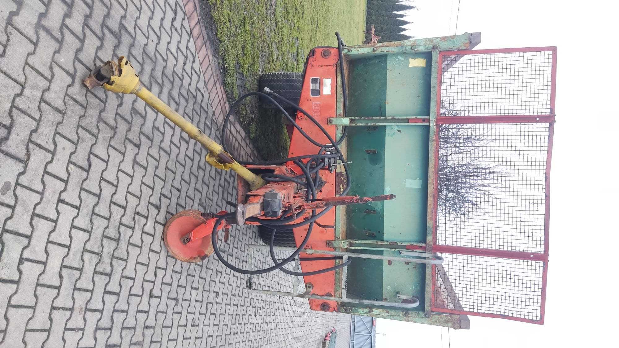 Rozrzutnik do obornika wapna Kemper 8 Ton Tandem