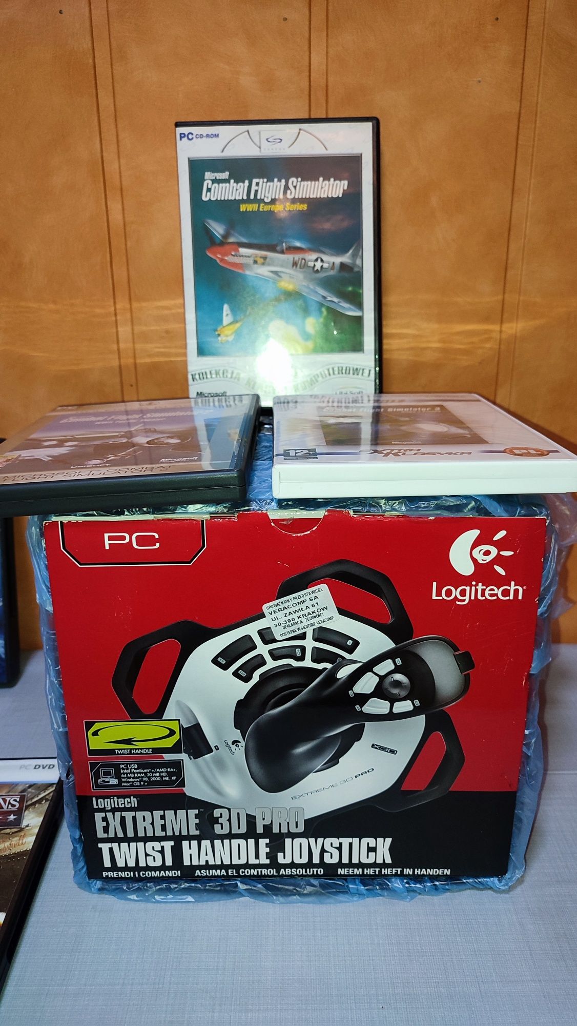 Gry PC Lotnicze Zestaw Combat Flight Simulator IŁ2 Battlestation