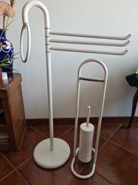 Vendo conjunto de soporte para casa de banho