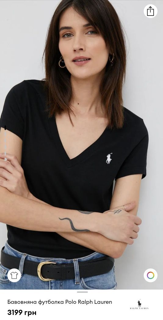Футболка Ralph Lauren sport с та м