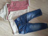 SerGentMajor bluza/sweter oraz Mothercare spodnie r . 68/74