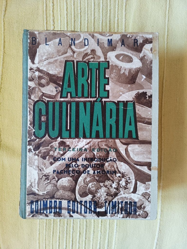 Arte culinária - impecável - assinatura da autora