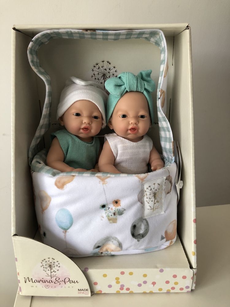 Prezent na dzień dziecka hiszpańska lalka lalki bliźniaki twins