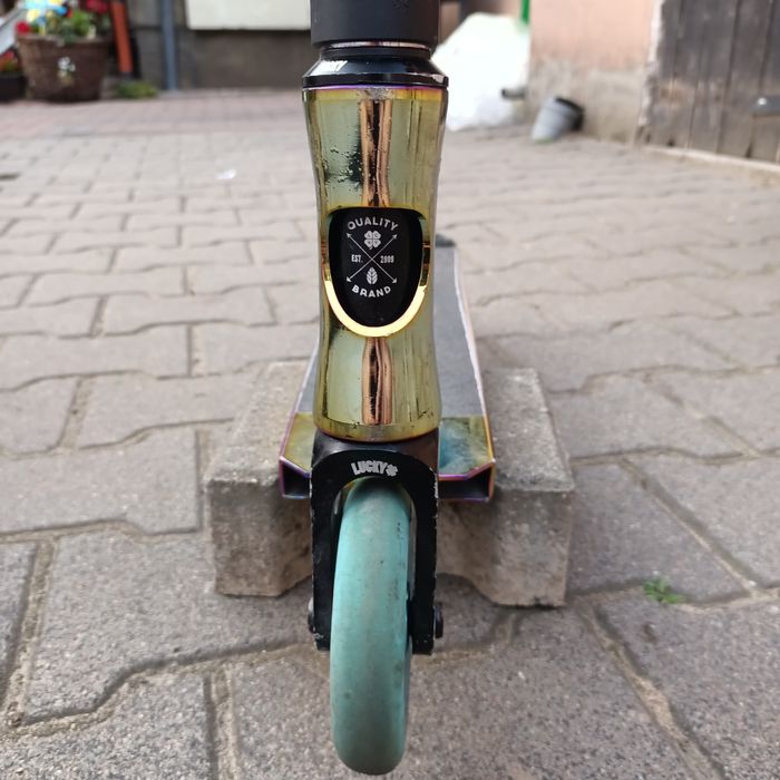 Hulajnoga wyczynowa custom/lucky+ochraniacze rekd