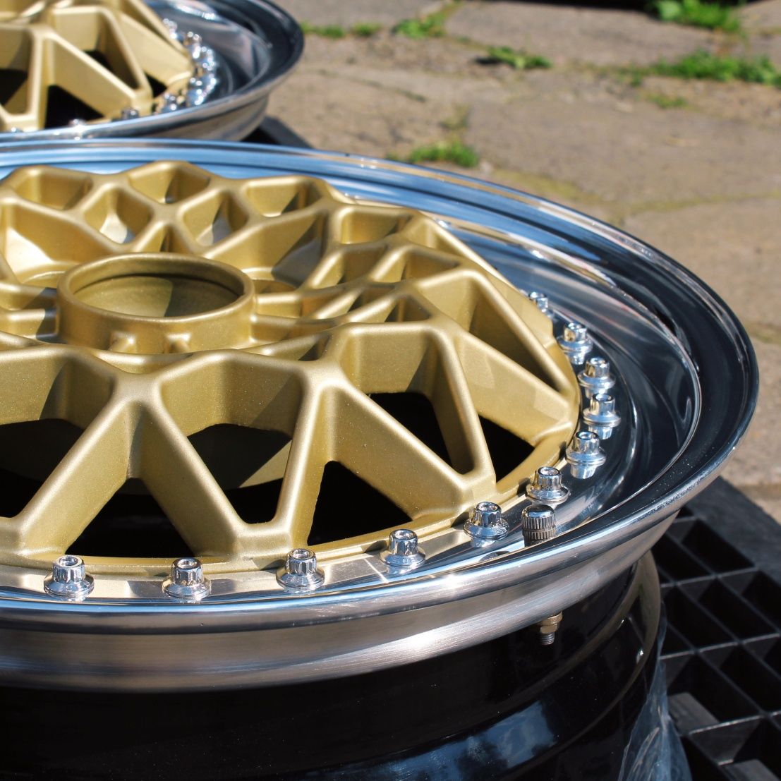 Sprzedam felgi FONDMETAL Custom 3tlg 4x100 15"