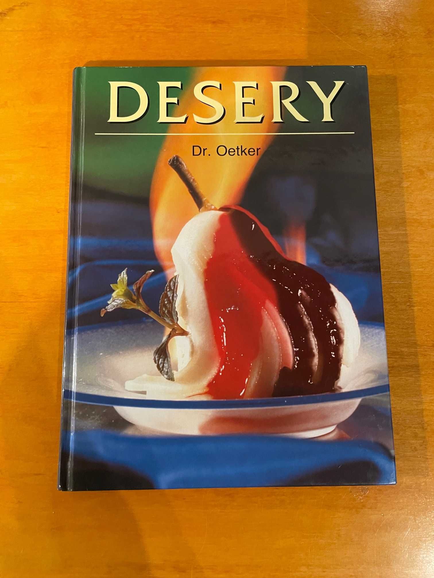 Książka kucharska "Desery" Dr. Oetker