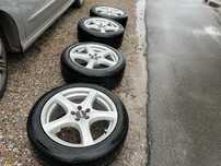 Felgi 17 cali  5x100 Ronal wraz z oponami
