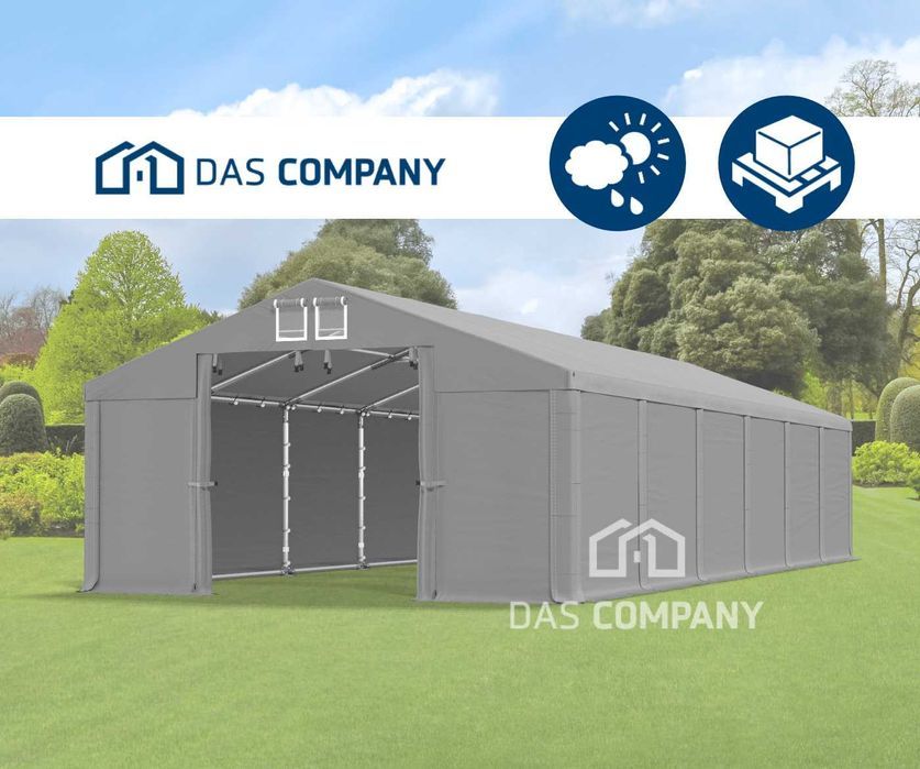 Namiot Magazynowy Całoroczny 8x12x2m Hala Namiotowa DAS W SD