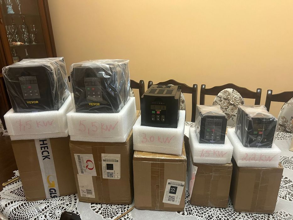 Частотний перетворювач VEVOR 220В – інвертор для електродвигуна, регул