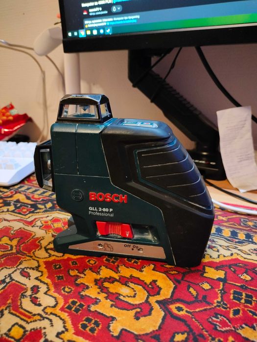 Laser krzyżowy płaszczyznowy Bosh GLL 2-80 P