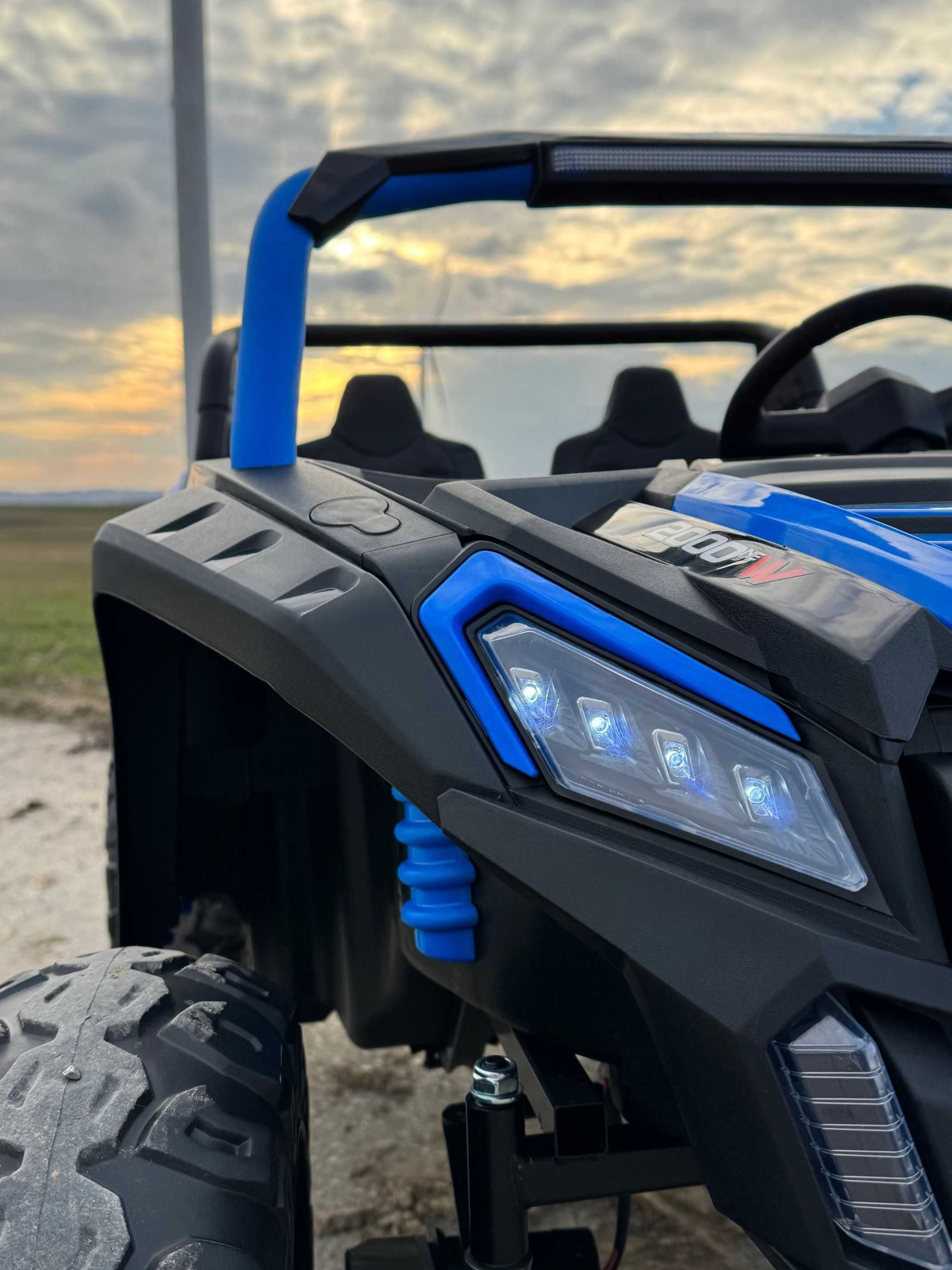 Największe auto na akumulator BUGGY RACING YSA032 dla dzieci 800W 24V