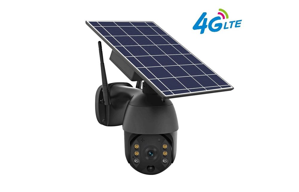 Kamera Solarna Zewnętrzna Obrotowa Ip Wifi Full Hd