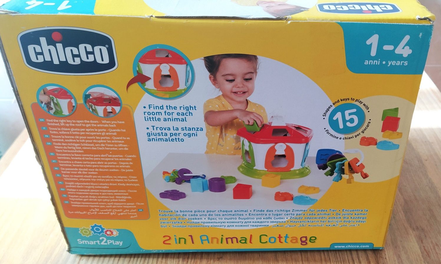 Jogo educativo Chicco