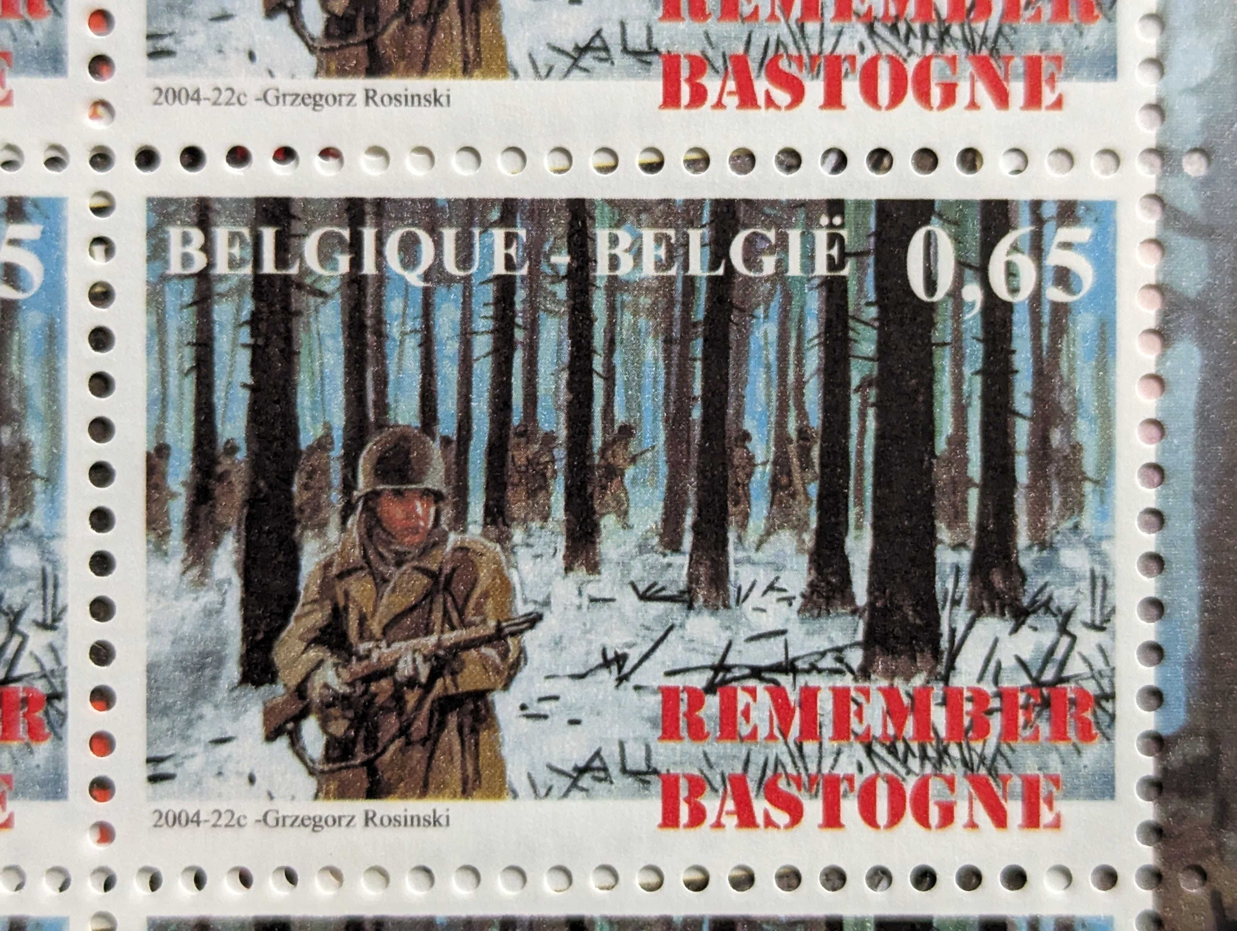 Remember Bastogne - Rosiński - koperta FDC-  Thorgal