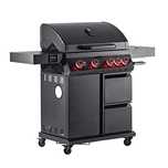 GRILL GAZOWY Landmann Black 4+1 Szuflady DUŻY ŻELIWNY RUSZT+LED 800C