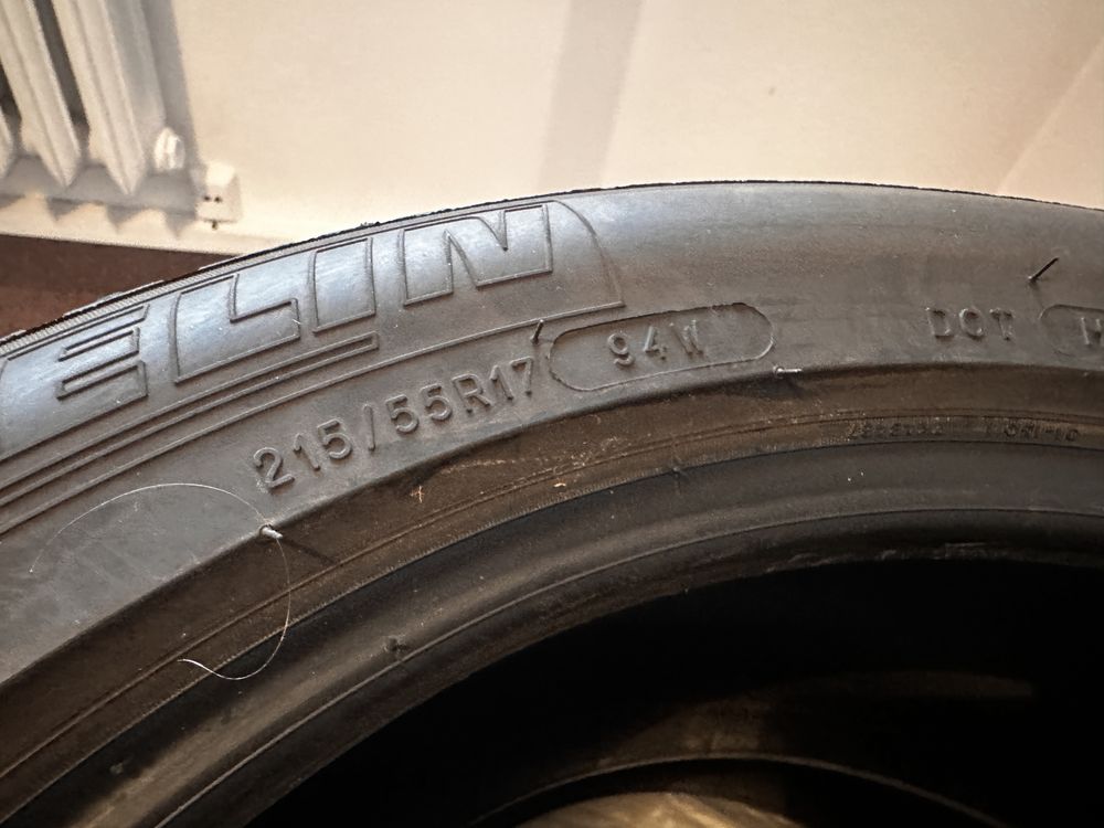 Opony letnie michelin 215/55 R17 primacy 3