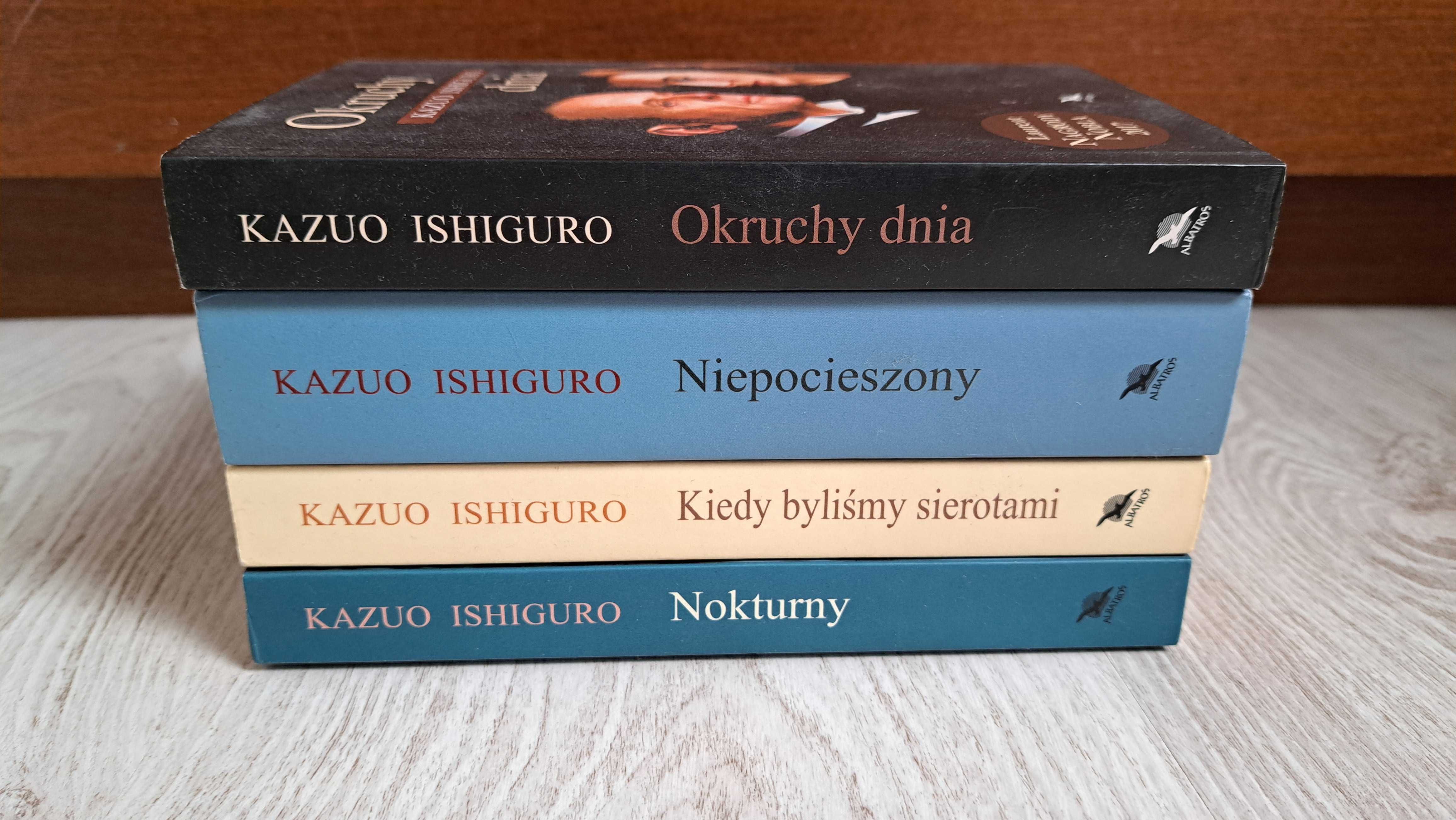 Ishiguro Okruchy dnia Nokturny Kiedy byliśmy sierotami Niepocieszony