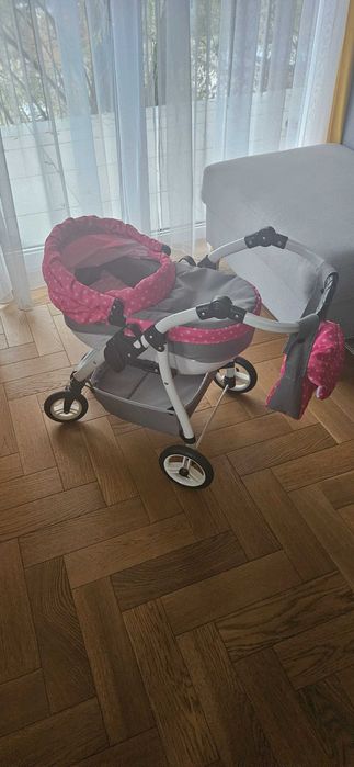 Głęboki wózek dla lalek