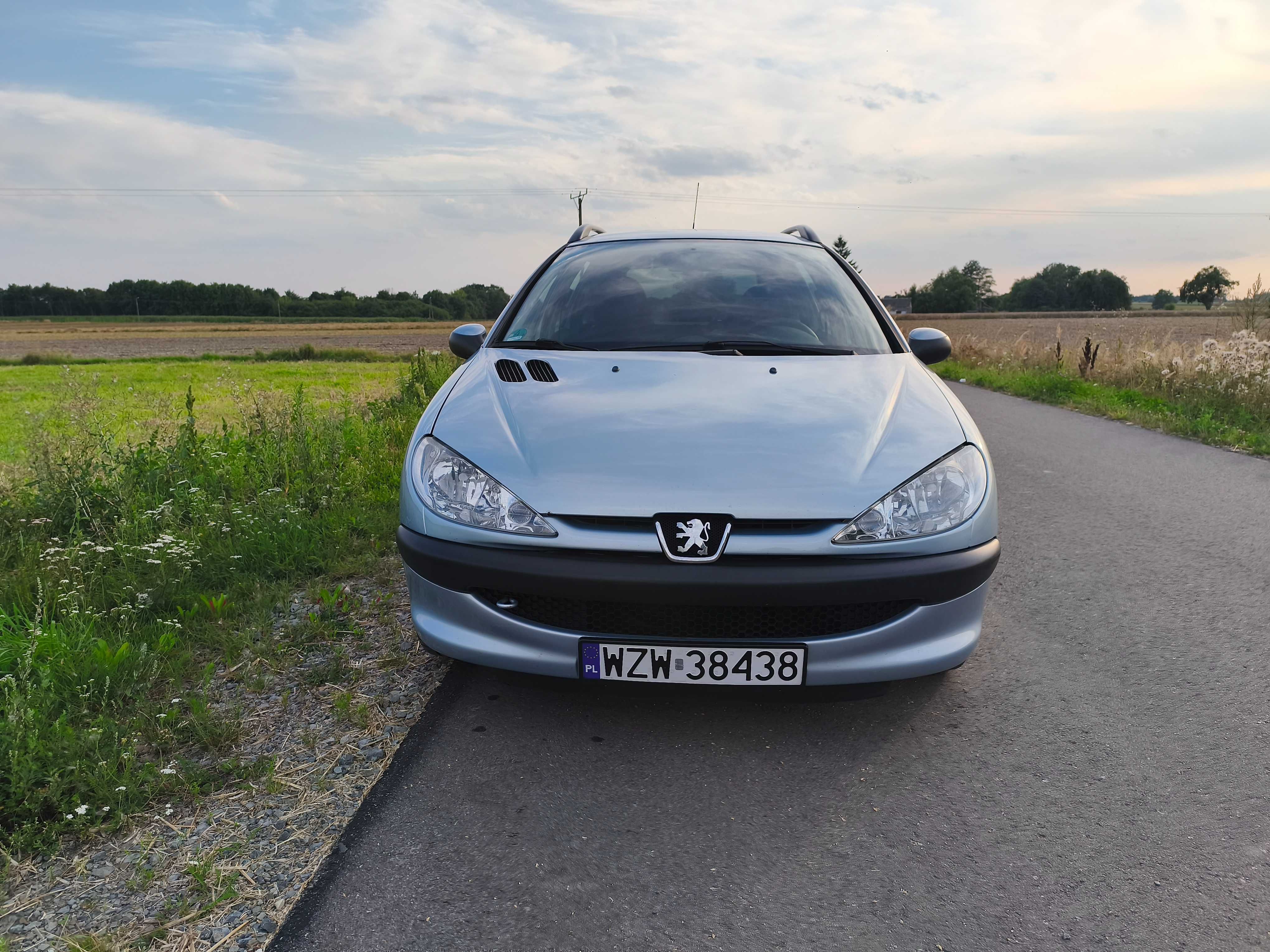 Peugeot 206 SW Klima 1.4 benzyna 2004r 162tys km.