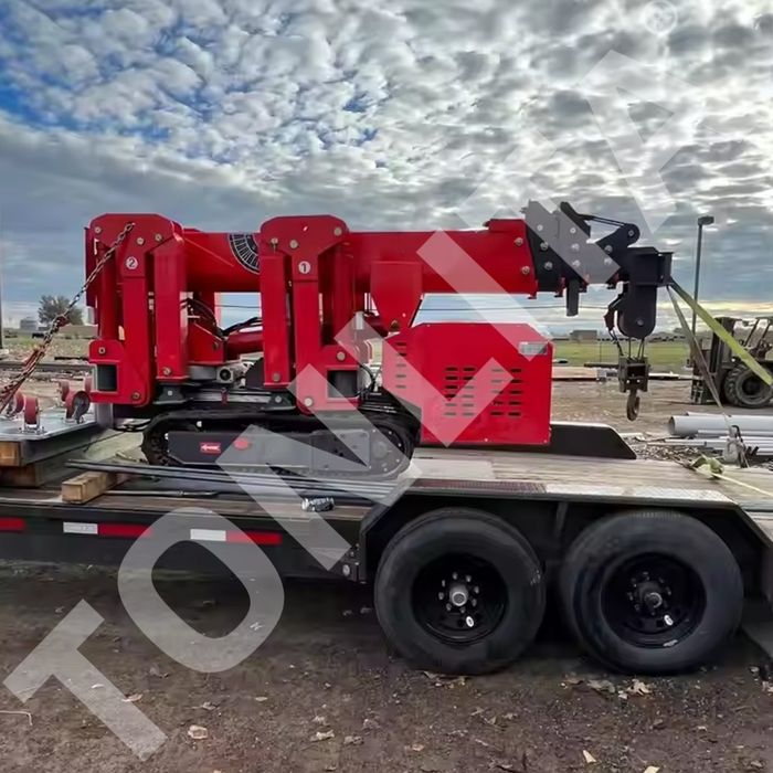 Mini żuraw 3 tony, żuraw na gąsienicach, miniżuraw