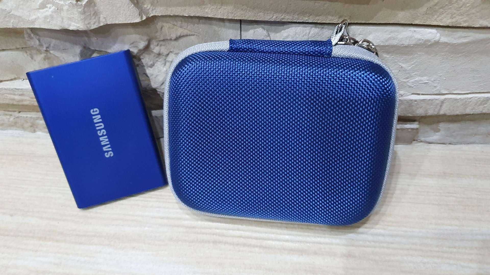 pokrowiec / etui do dysków SSD Samsung T7 i T7 TOUCH NIEBIESKI NOWOŚĆ!