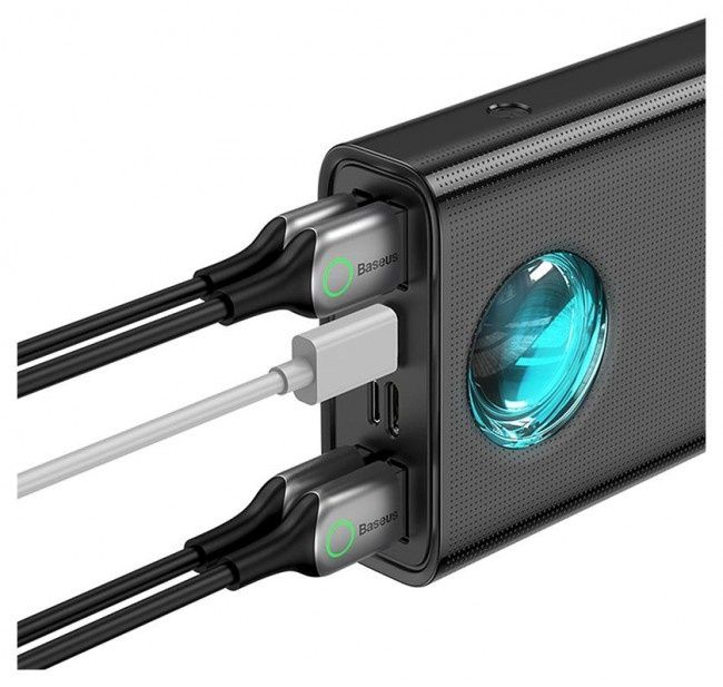 Павербанк Baseus amblight 65W 30000 mha чорний