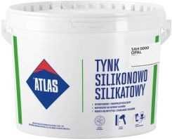 Tynk silikonowo-silikatowy Atlas kalcyt 25 kg