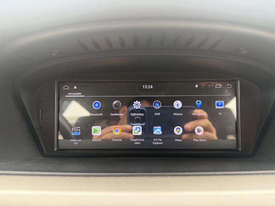 Radio android com kit carplay