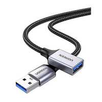 UGREEN USB 3.0 Przedłużacz w Oplocie Nylonowym i Aluminiowym.(0.5M)