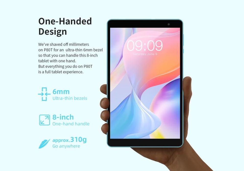 Tablet  8 polegadas novo na caixa com 32Gb e 3 gb, Android  13