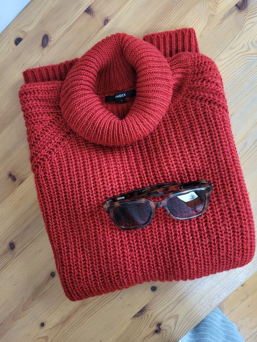 Golf szwedzkiej firmy Lindex - L + okulary.