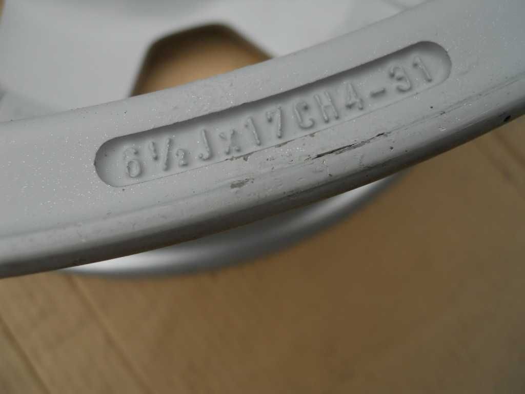 Oryginalna felga aluminiowa 17 PEUGEOT, Citroen 4x108 , 6,5J, ET31