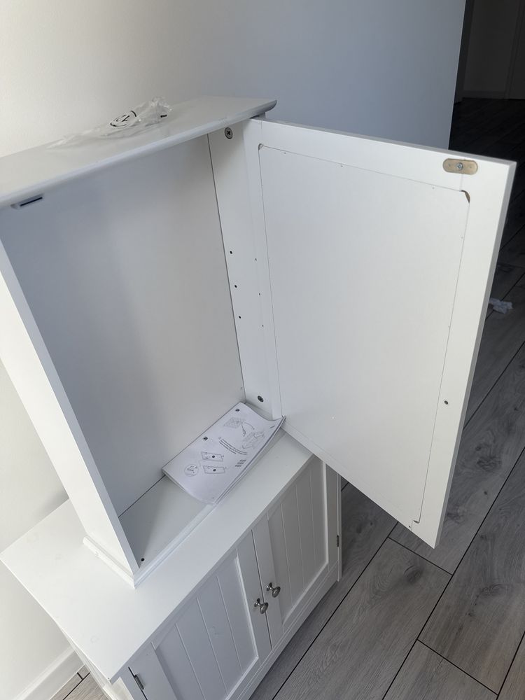 Szafka pod umywalke wraz z szafka z lustem