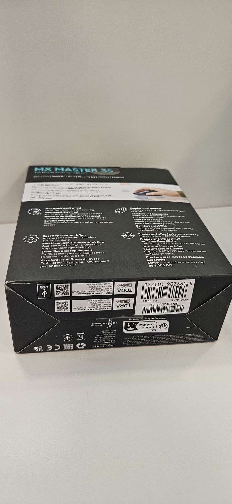 Rato Logitech MX Master 3S - NOVO